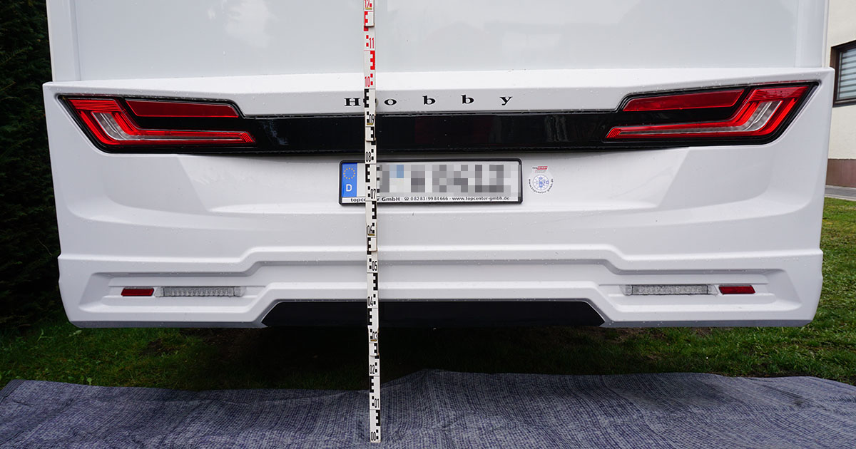 Camper Auffahrunfall