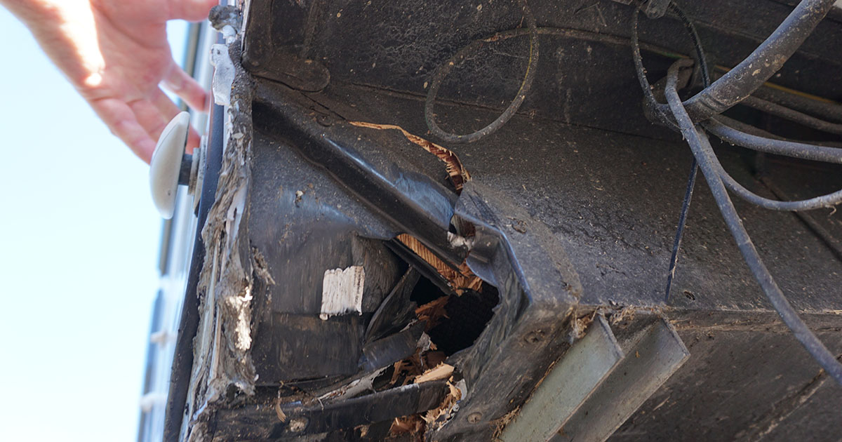 Parkschaden Wohnmobil